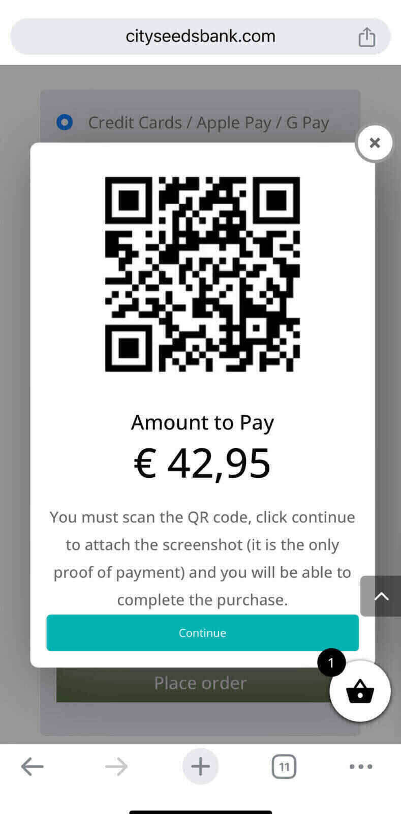 Press and Hold the QR Code Press and Hold the QR Code