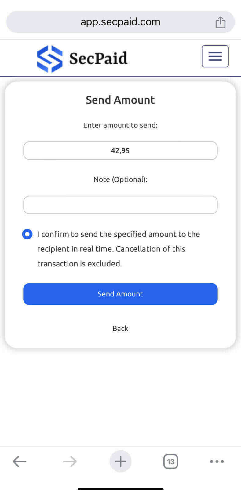 Add Amount To Pay Add Amount To Pay