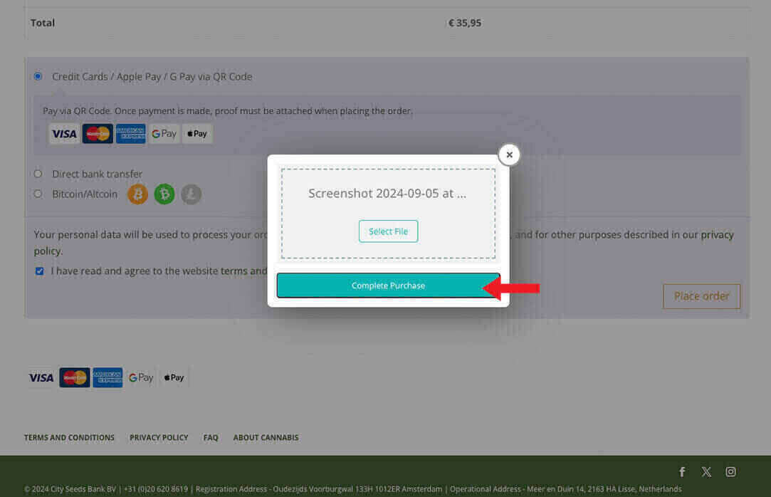 Click to complete order Click to complete order